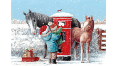 Injured Jockeys Fund Christmas Cards