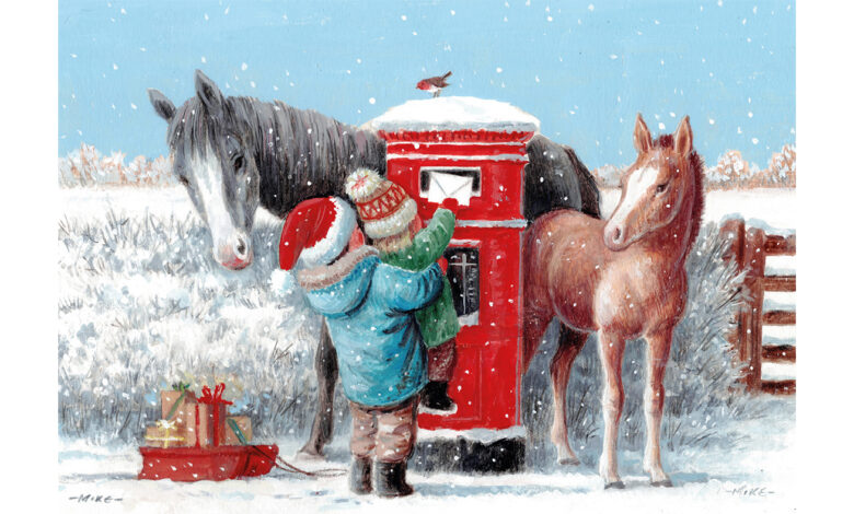 Injured Jockeys Fund Christmas Cards