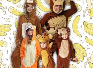 Bunny vs Monkey Costume